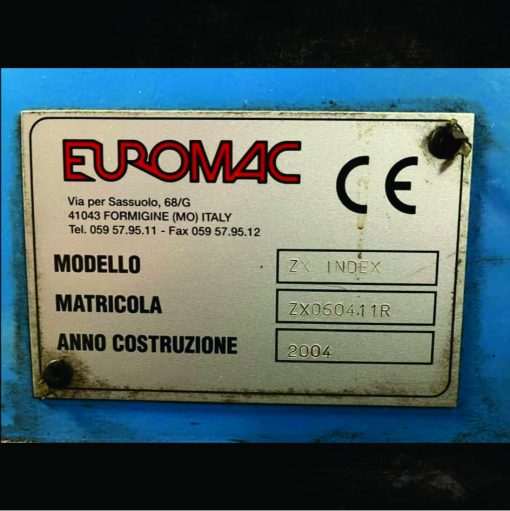 USED EUROMAC ZX 2500 PUNCHING MACHINE - Image 3